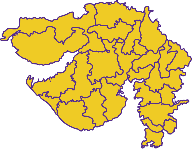 Map of Gujarat